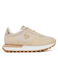 Sneakersy damskie - Sneakersy Liu Jo Evelyn 915 4A5721 TX081 Beżowy - miniaturka - grafika 1