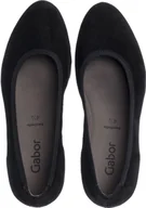 Czółenka - Gabor buty damskie czółenka kliny czarny elegancki, Rozmiar buta:EUR 39 UK 6 - miniaturka - grafika 1
