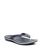 Klapki i japonki damskie - Crocs Japonki Crocband Flip 11033 Granatowy - miniaturka - grafika 1