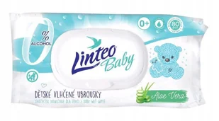 LINTEO CHUSTECZKI 2W 80SZT Z BALSAMEM - Chusteczki nawilżane - miniaturka - grafika 1