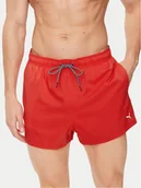 Kąpielówki męskie - Puma Szorty kąpielowe 907658 Czerwony Regular Fit - miniaturka - grafika 1