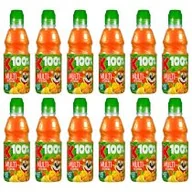 Soki i napoje niegazowane - Kubuś Sok 100% multiwitamina zgrzewka 12 x 300 ml - miniaturka - grafika 1