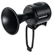 Dzwonki do roweru - Dzwonek rowerowy ROCKBROS 34210002001 Czarny - miniaturka - grafika 1