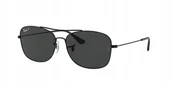 Okulary przeciwsłoneczne - Okulary Ray-Ban RB3799 002/48 Black Polarized Black - miniaturka - grafika 1