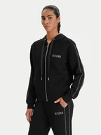 Bluzy damskie - Guess Bluza W6RQ12 KBYE2 Czarny Regular Fit - miniaturka - grafika 1