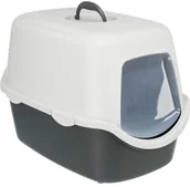 Kuwety dla kotów - Trixie Hooded szara TX402711 - miniaturka - grafika 1