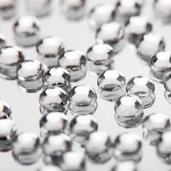 Ozdoby do paznokci - Ozdoba do paznokci cyrkonie imitacja szkła 2 mm 100 szt Nr 1 - miniaturka - grafika 1