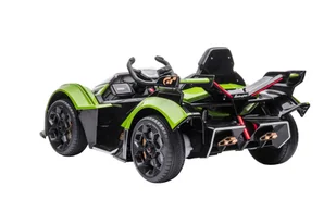 Samochód Na Akumulator Lamborghini GT  HL528 Zielony - Pojazdy elektryczne dla dzieci - miniaturka - grafika 5