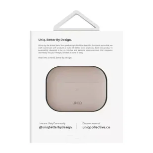 Etui ochronne na słuchawki UNIQ etui Lino AirPods Pro 2 gen Silicone różowy/blush pink - Akcesoria do słuchawek - miniaturka - grafika 6