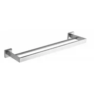 Półki łazienkowe - Mexen Vox podwójny wieszak na ręcznik, chrom - miniaturka - grafika 1