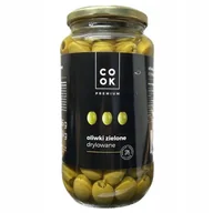Pasztet i przetwory mięsne - Oliwki zielone drylowane 935g - Cook Premium duży słoik - miniaturka - grafika 1