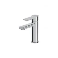 Baterie umywalkowe - CERSANIT S951-586 BATERIA UMYWALKOWA SZTORCOWA ZIP CHROM KOREK KLIK-KLAK PLASTIK - miniaturka - grafika 1