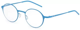 Okulary korekcyjne, oprawki, szkła - Okulary ochronne Italia Independent 5204A niebieskie akcesoria unisex - None - grafika 1