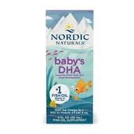 Witaminy i minerały - Nordic Naturals Baby's DHA 1050mg Omega-3 z Witaminą D3 suplement diety dla dzieci 60ml - miniaturka - grafika 1
