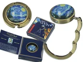 Wieszaki i stojaki - Wieszak na torebkę - V. van Gogh, Gwiaździsta Noc (CARMANI) - miniaturka - grafika 1