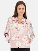 Bluzy damskie - Dzianinowa bluza z motywem kwiatów i smoka L'AF Lorna - miniaturka - grafika 1