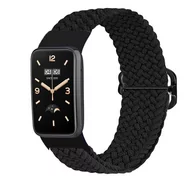 Akcesoria do smartwatchy - Opaska pasek bransoletka NYLON LOOP Xiaomi Mi Band 7 PRO czarna - miniaturka - grafika 1