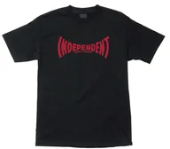 Koszulki męskie - t-shirt INDEPENDENT SPAN HEAVYWEIGHT Black - miniaturka - grafika 1
