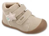 Buty dla dziewczynek - Trzewiki dziecięce Befado 169P046 buty dziewczęce jesienne na rzepy-24 - miniaturka - grafika 1