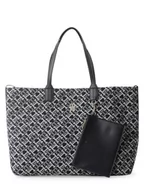 Torebki damskie - Tommy Hilfiger - Damska torba shopper, niebieski - miniaturka - grafika 1