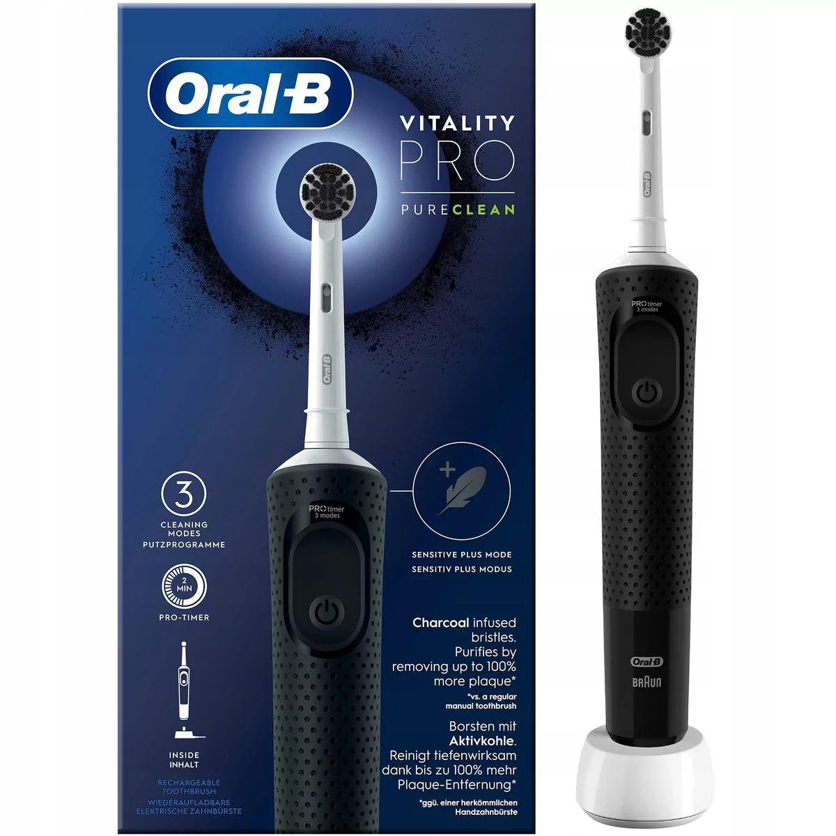 Braun Oral-B Vitality Pro D103 Pure Clean Black