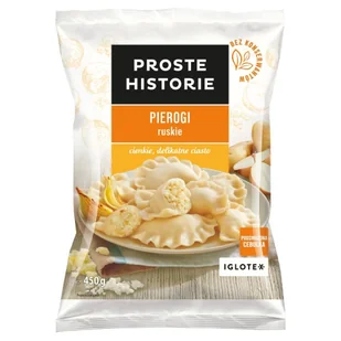 Proste Historie Pierogi ruskie 450 g - Dania mrożone - miniaturka - grafika 1