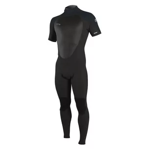 Pianka Oneill Epic 3/2 Back Zip S/S Full Black/Gun Metal/Gun Metal 2023-L - Pianki do pływania - miniaturka - grafika 1