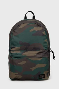 Superdry plecak damski kolor zielony duży wzorzysty - Plecaki - miniaturka - grafika 1
