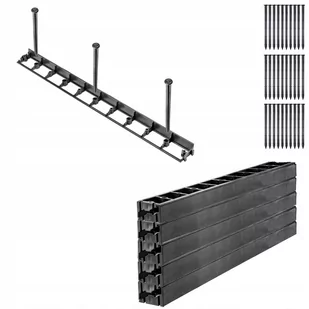 OBRZEŻE TRAWNIKOWE OGRODOWE 4,5cm 10MB + 30 KOTEW - Ogrodzenia - miniaturka - grafika 1
