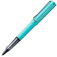 Pióra kulkowe - LAMY AL-star pióro kulkowe 323 – praktyczne pióro kulkowe z aluminium w kolorze turmalinu z przezroczystą sekcją – wkład do długopisu kulkowego M 63 czarny – linia pisania M - miniaturka - grafika 1