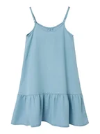 Sukienki i spódniczki dla dziewczynek - NAME IT Sukienka letnia Malia 13240271 Niebieski Loose Fit - miniaturka - grafika 1