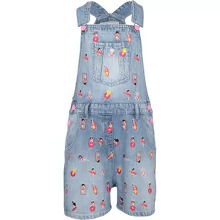 Guess Kombinezon RIGID DENIM SHORTALL | Regular Fit - Kombinezony - miniaturka - grafika 1