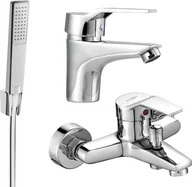 Zestawy baterii łazienkowych - Mexen Caro R72 zestaw wannowy, chrom - 746603R72-00 - miniaturka - grafika 1