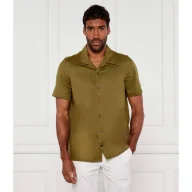 Koszule męskie - Calvin Klein Lniana koszula Regular Fit - miniaturka - grafika 1