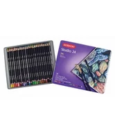 Kredki, ołówki, pastele i pisaki - Kredki Studio 24 Derwent 32197 - miniaturka - grafika 1