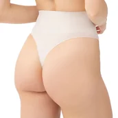 Majtki damskie - GATTA majtki modelujące Sensual Skin String Correct - z wysokim stanem, wyszczuplające, dyskretne, z antybakteryjnym klinem, podkreślające kształt p.. - miniaturka - grafika 1