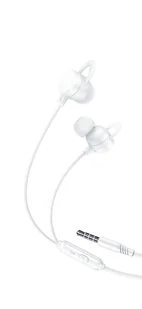 XO suchawki przewodowe EP63 jack 3,5 mm dokanaowe biae - Słuchawki bluetooth - miniaturka - grafika 1
