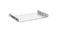 Akcesoria do szaf serwerowych - Sabaj-System Półka do szaf rack 19" 1U głębokość 250mm Nośność 25kg Szara 19-0046S 19-0046S - miniaturka - grafika 1