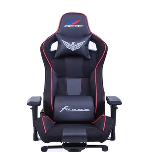 Fotel OCPC GAMING Fuoco Czarno-czerwony - Fotele gamingowe - miniaturka - grafika 1