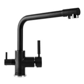 Baterie kuchenne - Bateria kuchenna Lizbona Czarna - trójdrożna - miniaturka - grafika 1