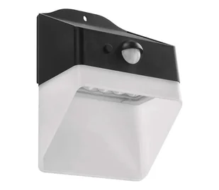 LED Kinkiet solarny z czujnikiem LUMI LED/3,7W IP65 czarny - Lampy ogrodowe - miniaturka - grafika 1