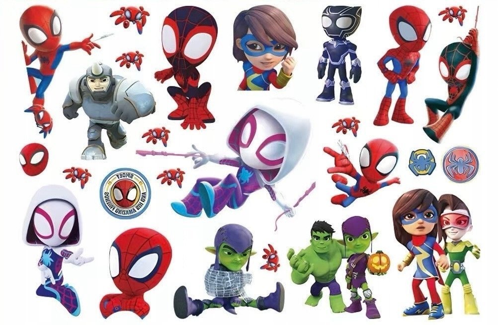 Tatuaże dla Dzieci Spidey Spiderman (1 szt) CG-403