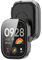 Akcesoria do smartwatchy - Bizon Etui ze szkłem do zegarka Case+Glass Watch do Xiaomi Redmi Watch 5, przezroczyste - miniaturka - grafika 1