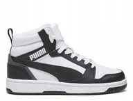 Sneakersy damskie - Buty damskie sneakersy sportowe wysokie Puma Rebound V6 MID 393831 01 37.5 - miniaturka - grafika 1
