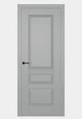 Drzwi wewnętrzne - Dre Drzwi Wewnętrzne Bezprzylgowe Pełne Hampton 3 Jasna Szara Mat - miniaturka - grafika 1