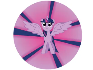 Dekoracyjny opłatek tortowy My Little Pony - 20 cm - Ciasta i półprodukty do ciast - miniaturka - grafika 1