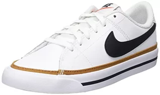 Buty dla chłopców - Nike Court Legacy sneakersy chłopięce, White Black Desert Ochre Gum Light Brown, 36 EU - grafika 1