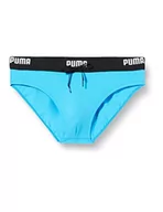 Kąpielówki męskie - PUMA Męskie majtki do pływania z logo (1 opakowanie), Energy Blue, XS - miniaturka - grafika 1