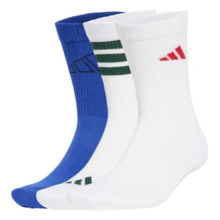 Skarpety za kostkę ADIDAS LOGO PACK 3PP JD5831 – Biały - Skarpetki męskie - miniaturka - grafika 1