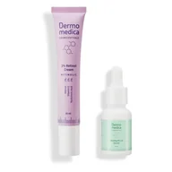 Zestawy kosmetyków damskich - DERMOMEDICA Zestaw 2% Retinol Cream 30 ml + Healing B3-LA Serum 15 ml - miniaturka - grafika 1